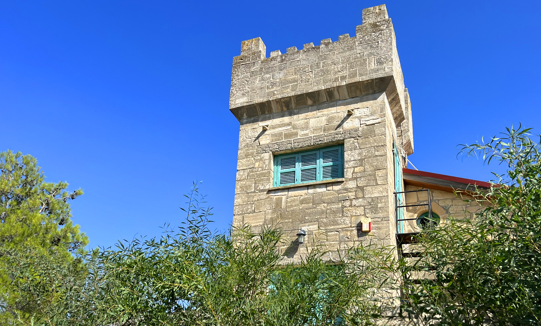 Marsellou Tower in Pyrga