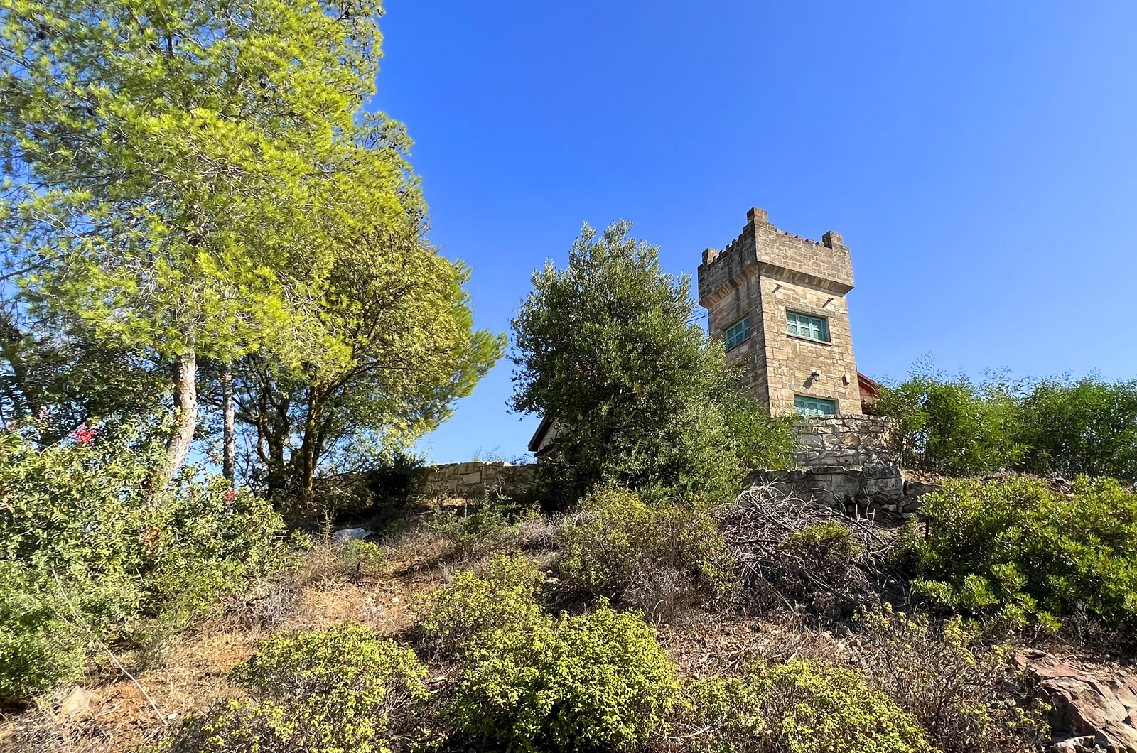 Marsellou Tower in Pyrga